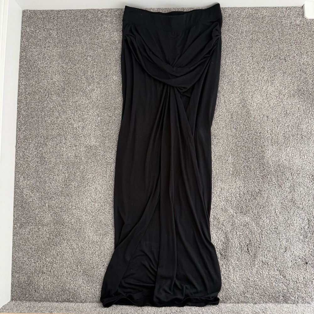 Last Chance-Dynamite Classic Black Maxi Skirt